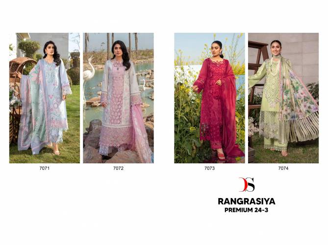 Rangrasiya Premium 24 Vol 3 By Deepsy Pakistani Suit Wholesale Price In Surat
